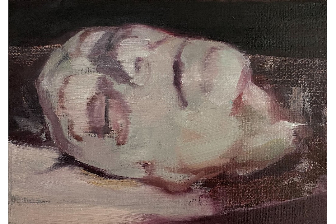 "La Testa di Joh" oilpaint 13x18cm 2022