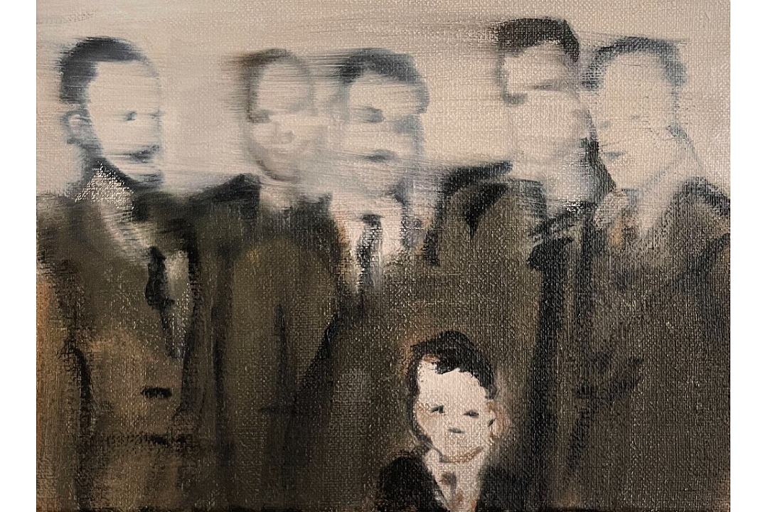 "Joh und Seine Bruder" 2 oilpaint 18x24cm 2022