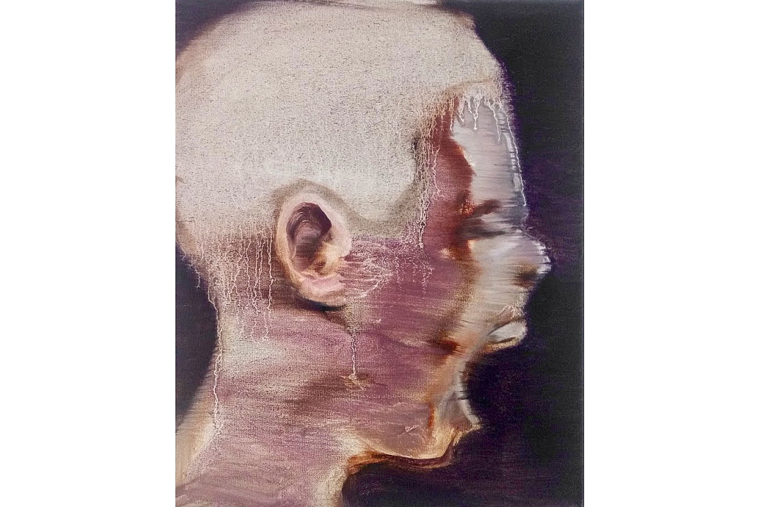 "Study of a Boy`s Head" 24 x 28 cm 2020
