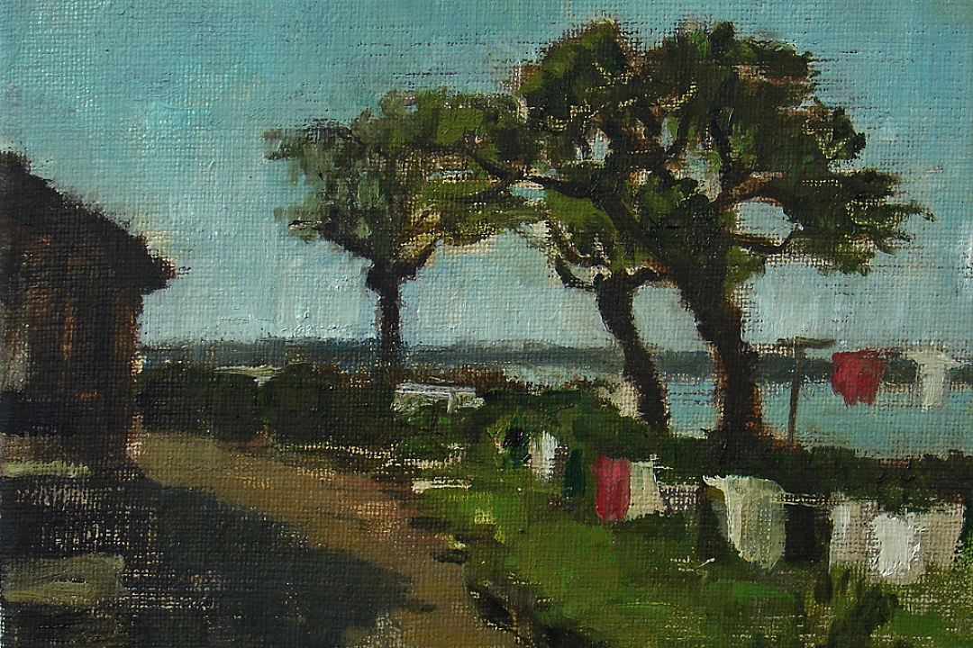 Oilpaint on canvas 13 x 18 cm 2008 (Transition II)