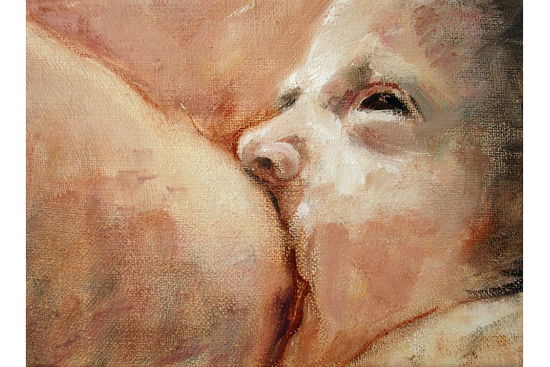 Oilpaint on canvas 13 x 18 cm 2006 " Once Upon a Time" 