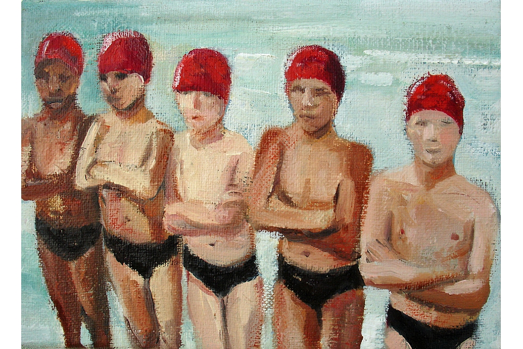 Oilpaint on canvas 13 x 18 cm 2006 " Once Upon a Time" 