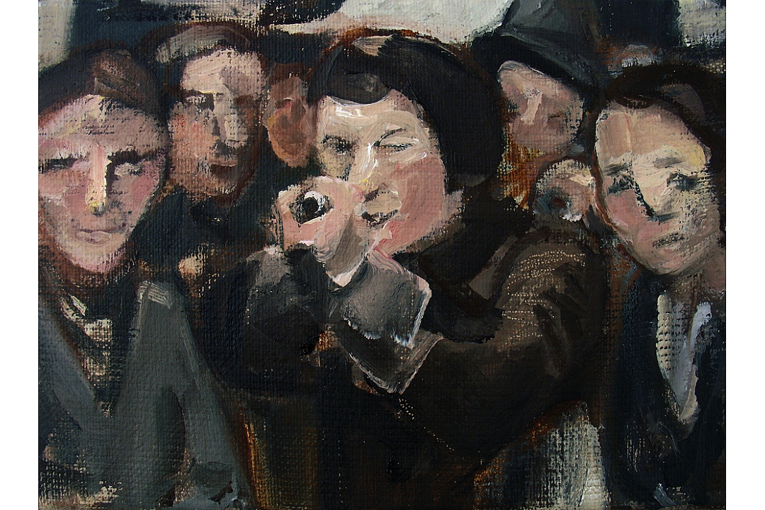 Oilpaint on canvas 13 x 18 cm 2006 " Once Upon a Time" 