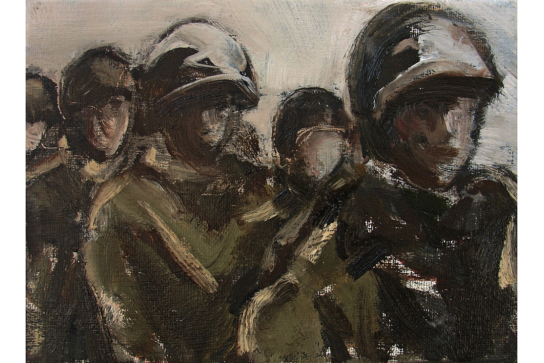 Oilpaint on canvas 13 x 18 cm 2006 " Once Upon a Time" 