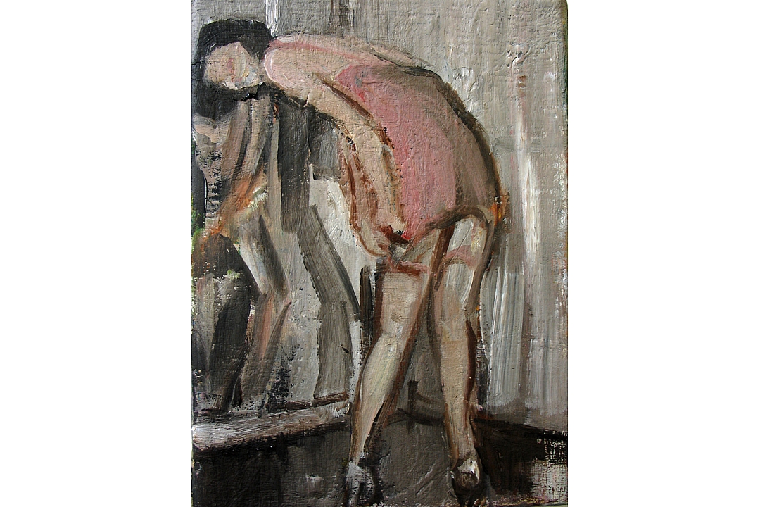 Oilpaint on linen 13 x 18 cm 2003 " Byoux"
