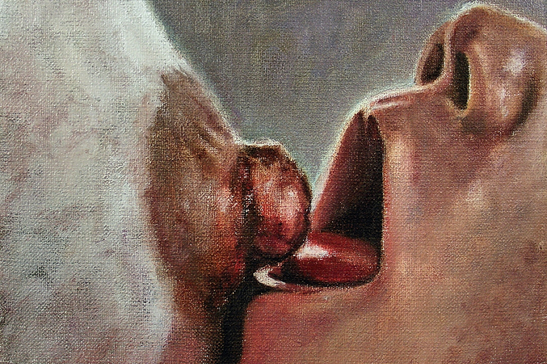 Oilpaint on canvas 24 x 18 cm 2009