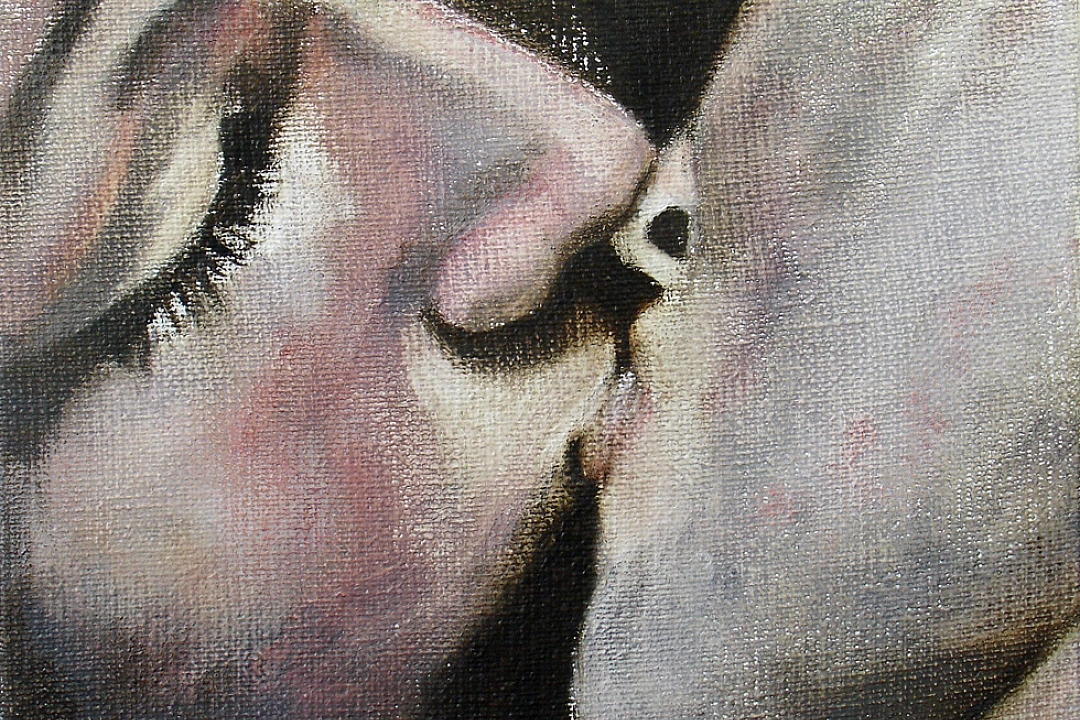 Oilpaint on linen  13 x 18 cm 2009