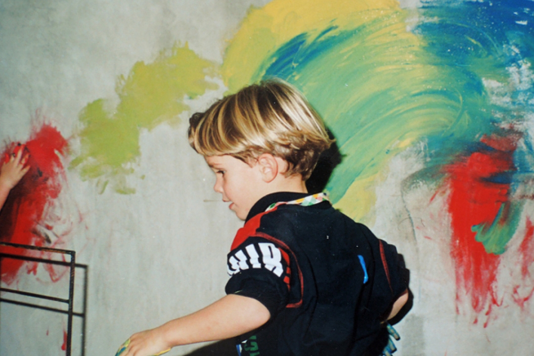 Installation. "Study for a Portrait of a Child" Pulitzer 1991 Amsterdam